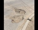Дорога в ужасном состоянии