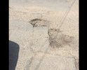 Дорога в ужасном состоянии