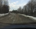 Этот участок вообще затапливает весной, люди добираются из "Михалкино" до города на лодках. Давно уже пишут в администрацию города, просят отремонтировать дорогу и восстановить мост, плюс сделать пешеходную зону, а также освещение.