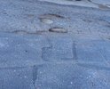 Ужасный участок, латка на латке плюс ямы, все время в таком состоянии