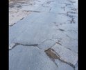 Ужасная дорога, латка на латке еще и кривая