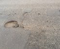 Латки ямы и их много , в центре города дорога , нет слов