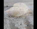 Ужасная дорога, очень нагруженная , рядом воинская часть , большой поток, эти ямы дорожники закидали песком