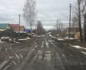 Улица Депутатская, а не скажешь, что она именно депутатская (сарказм). Просто не смог дальше проехать на легковой машине, страшно стало, вдруг забуксую)