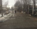 Очень много лет назад перестали обслуживать дорожное полотно, асфальт начал приходить в негодность, люди большие ямы латают битым шифером.