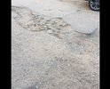 Дорога в ужасном состоянии