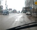В Республике Коми, в городе Сыктывкар на участке улицы Печорская ужасно разбитое дорожное покрытие...