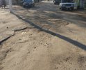 Дорога просто в ужасном состоянии, в прочем как и большинство дорог в нашем маленьком городе...