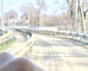 Очень много ям на мосту