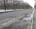 Новороссийская улица четная и нечетная стороны, ямы выбоины и колейность