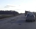 Дорога от Алапаевска до мужского монастыря Новомученников Российских - ямы, колейность