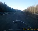 Дорога разрушается быстро.