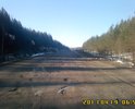 Дорога разрушается быстро.