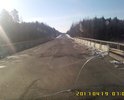 Дорога разрушается быстро.