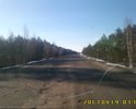 Дорога разрушается быстро.