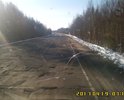 Дорога разрушается быстро.