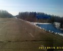 Дорога разрушается быстро.
