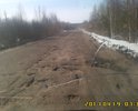 Дорога разрушается быстро.