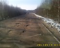 Дорога разрушается быстро.