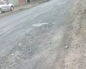 Осенью 2016 года по ул. Лунной и ул. Сибирка проводились работы по ремонту теплотрассы. После завершения работ дорожное полотно восстановлено не было.Данный участок дороги является единственным для движения крупного автотранспорта.