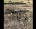Дорога требует срочного ремонта! Возможно ехать не более 20 км/час или по обочине!