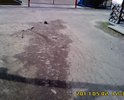 В парке дорога разрушена.