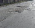 Разбитая дорога от аэропорта Домодедово