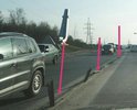 Участок ул.Кирова/Варшавское шоссе от Южный Обход Подольска до ул.Ак.Доллежаля:
1.Троссовый отбойник в ненадлежащем, травмоопасном состоянии
2.Отсутствует разметка
3.Учитывая введение в эксплуатацию ЮО Подольска, траффик движения и полосность автодороги до и после данного участка - необходимо расщирение до двух полос движения в каждую сторону с организацией разгонно/поворотных карманов к улицам Г.Варенникова, Ак.Доллежаля, поворот на д.Бородино