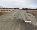 ТАД "Магадан-Балаганное-Талон" 58 км, сужение проезжей части, ненормативное состояние покрытия, разрушение дорожного полотна.
