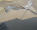Асфальт исчез с участка очень давно.