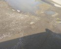 Асфальт исчез с участка очень давно.