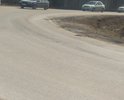 Высокая колейность и ямы на повороте. Ремонт был лет 5 назад.