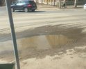 Очень высокая колейность. Ямы и провалившиеся люки.