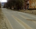 Большое количество ям на улице Шевчука