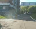 Участок дороги по ул.Московская, д.1,13 в неудовлетворительном состоянии, включая колодцы ливневой канализации.