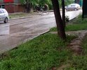 Глубокая траншея перед перекрестком ул. Украинской и ул. Советская
