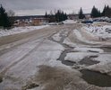 Перед открытием садика насыпали асфальтной крошки - через 2 дня все размыло к чертям - стало ещё хуже. Дороги нет вообще, кочки до 40 см , службы такси отказываются подъезжать к домам. С детской коляской пройти уже проблема.