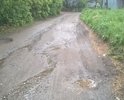 Дорогу в частном секторе по улице Красногорская размывает после каждого дождя. Последний раз здесь насыпали гравий более 6 лет назад.
