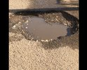 Балашихинское шоссе, ремонт ежегодно проводится, качество ремонта говорит само за себя. На месяц не хватает латок. А вот про эти ОГРОМНЫЕ дыры, обслуживающая компания вовсе ЗАБЫЛА! Контроль качества работ со стороны администрации отсутствует. Кто-то не выполняет свои обязанности по халатности или по причине заинтересованности. Думаю разберется прокуратура? Самое страшное, что глубина ямы свыше 20 сантиметров, при дожде ее не видно совсем. Там уже загублены десятки машин. Обращения в Добродел были неоднократно. ТИШИНА .....