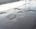 Дорога на мосту через р.Чибью.