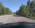 2,5 км отсутствие асфальта. Можно проехать только в сухую погоду. Высокая аварийность из-за такой дороги.