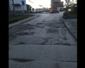 По этой дороге объезжают закрытое на реконструкцию кольцо Московское шоссе - Проспект Кирова. В прошлом году её ремонтировали, результат ремонта - сами видите....