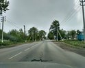 Фотографии улицы Калинина до поворота у здания администрации.
Откровенно плохое состояние дороги