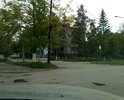 Фотографии улицы Калинина до поворота у здания администрации.
Откровенно плохое состояние дороги