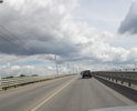 Мост через ж/д пути Шагол: колея