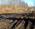 Дороги вообще нет(((( Ездим там каждый день и месим  это ......, пешком с детьми гуляю, в том числе с коляской, это ужас!!! Как говорится - не пройти, не проехать!!!