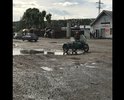 Г. Андеро-Судженск, ул. Водоканальная, 65. Начиная со светофора по ул. Водоканальная, 65 (в сторону пгт. Рудничный) до остановки Подстанция дорога в крайне тяжёлом состоянии. Дорога не ремонтируется очень давно, ямы с каждым днём становятся все больше. Это затрудняет движение как легковых автомобилей, так и автобусов.