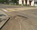 Перекресток улицы Ленина 15  и Погибших Партизан возле дома Ленина 11.