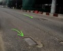 Дорожное полотно находится в ненормативном состоянии на участке Шоссе Энтузиастов по движению в сторону Москвы от перекрёстка с улицей Советская до перекрёстка с Объездным шоссе. 
Много ям, провалов, трещин. Присутствует колейность. 
В общем дорожное полотно не соответсвует ГОСТ Р 50597–93!