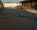 Ямы на конечной остановке 5,6 маршрута